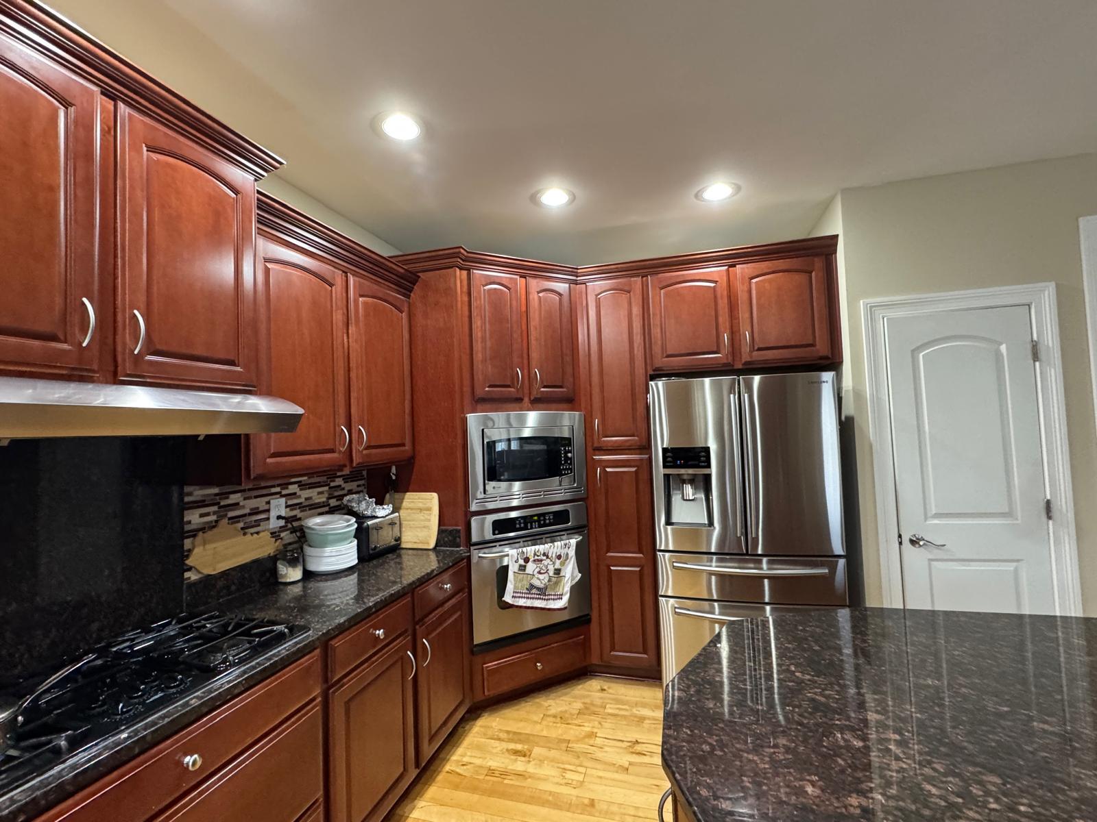 Cabinet painting services for homeowners